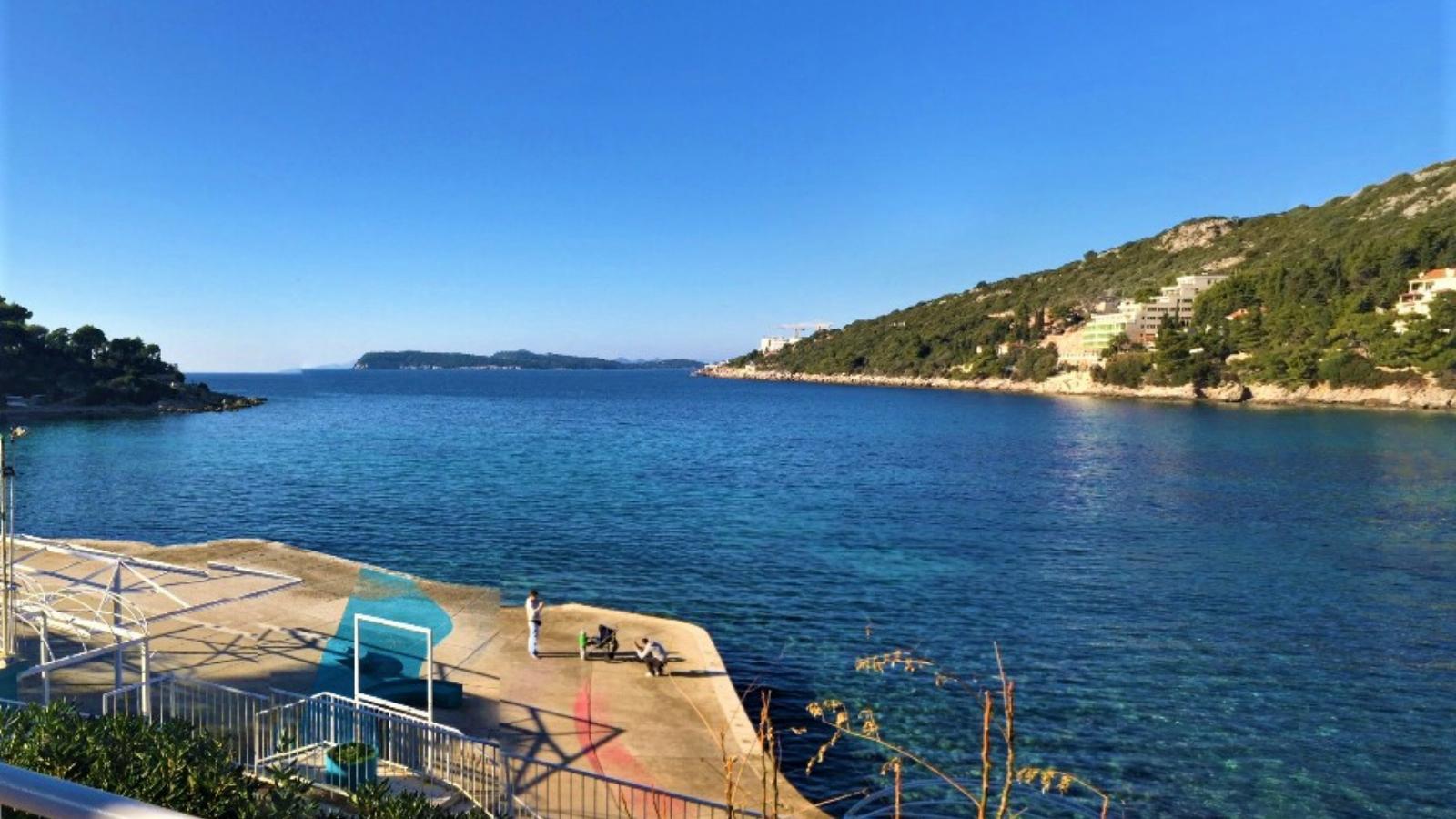 Egy partszakasz Dubrovnikban - Google Street View