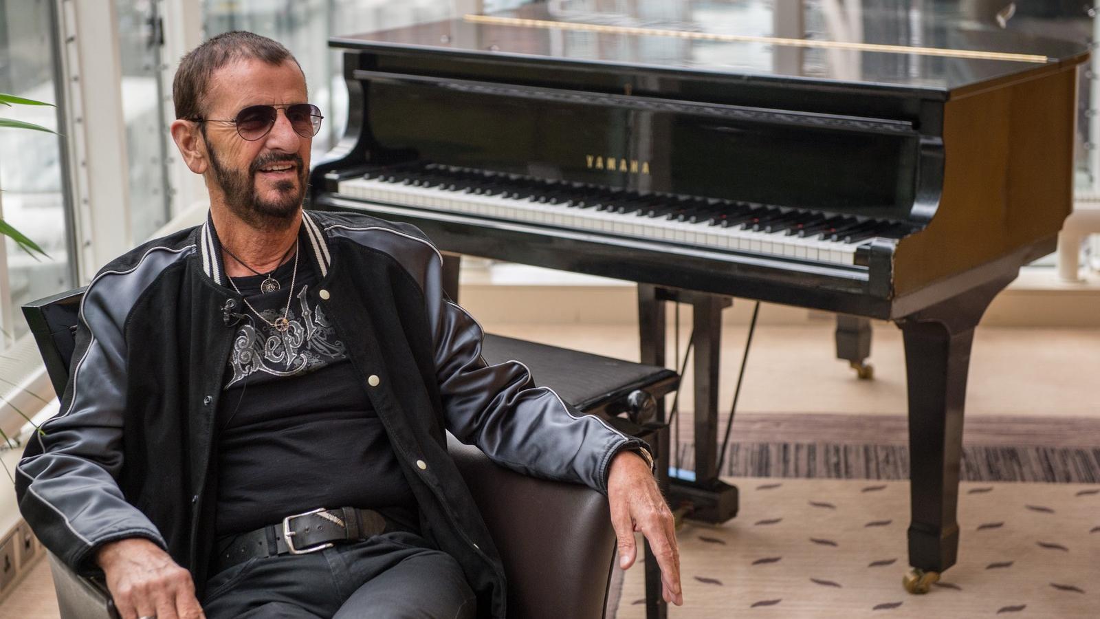 Bizony, ő itt Ringo Starr 2017. december 29-én - AFP fotó