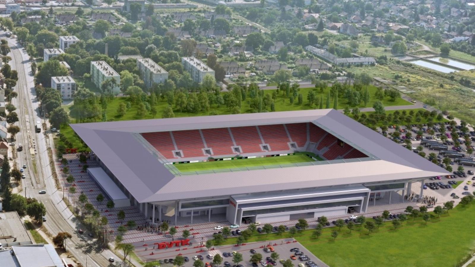 AVATATLAN Diósgyőrben még nem sikerült átadni a 13 milliárdból megépített hatalmas stadiont - FORRÁS: DIOSGYORISTADION.HU
