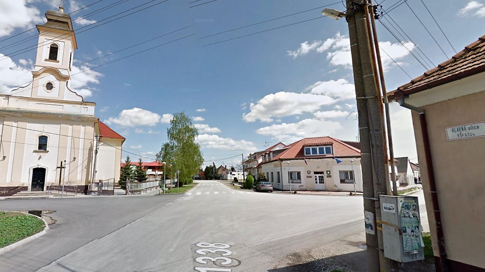 A szlovákiai település, ahol kettős gyilkosság történt- Google Street View