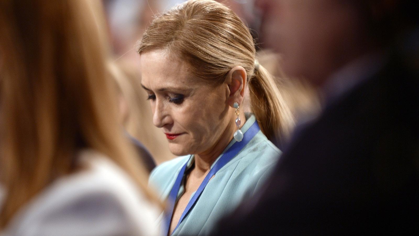 Cristina Cifuentes. Fotó: CRISTINA QUICLER / AFP