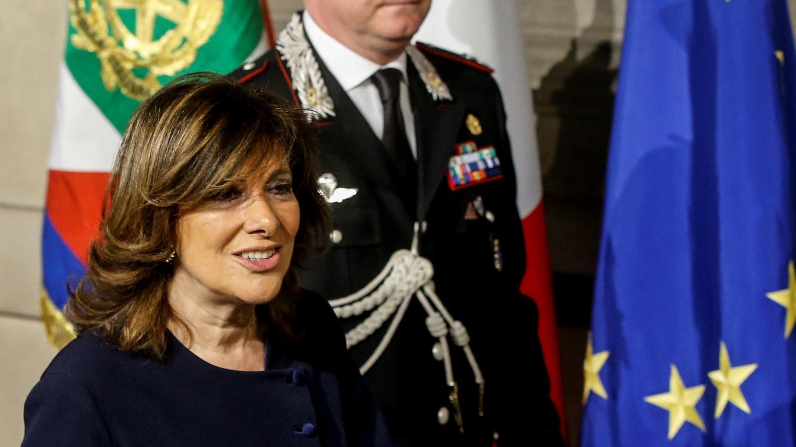 Maria Elisabetta Alberta Casellati. Fotó: Fabio Frustaci / AFP