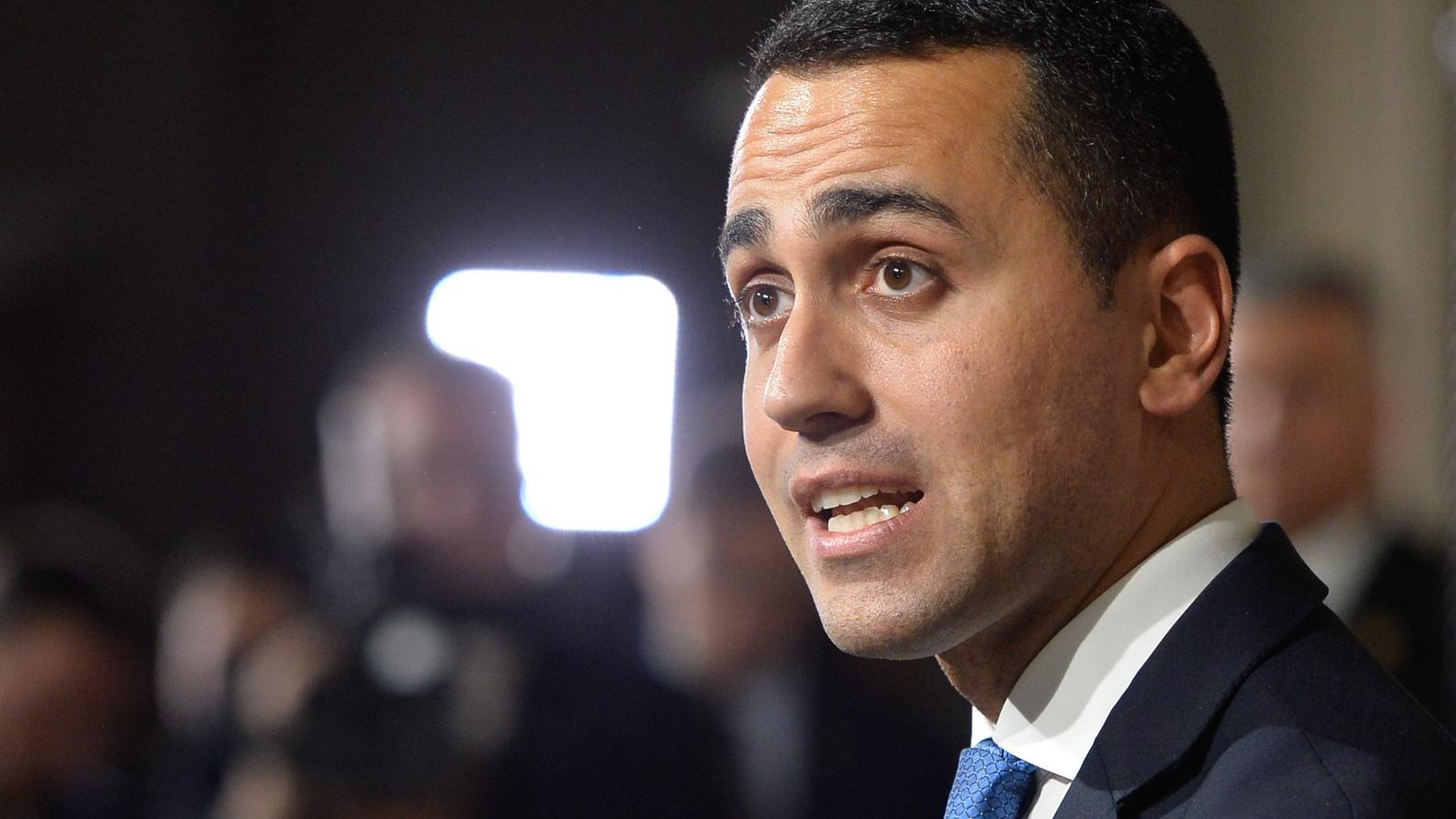 Luigi Di Maio, az M5S kormányfő-jelöltje. Fotó: Silvia Lore / NurPhoto