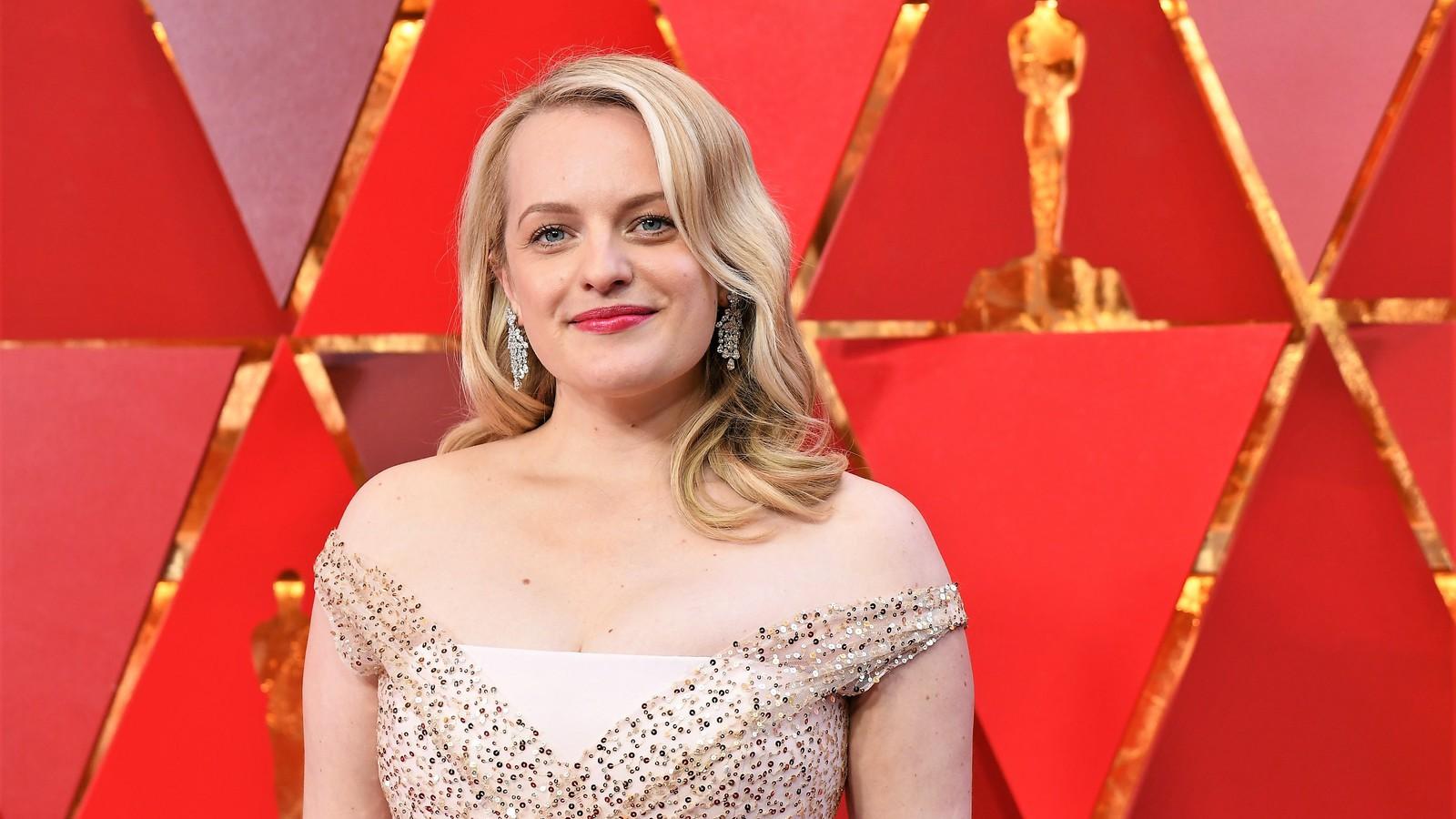 Elisabeth Moss egy hollywoodi díjátadón, 2018.március 4-én Forrás: AFP/ Angela Weiss