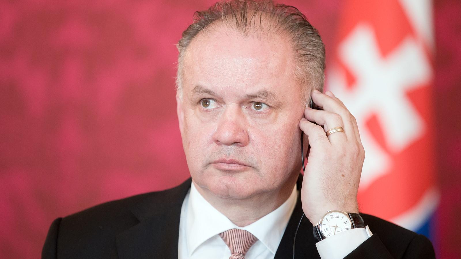 Andrej Kiska. Fotó: AFP PHOTO / APA / GEORG HOCHMUTH