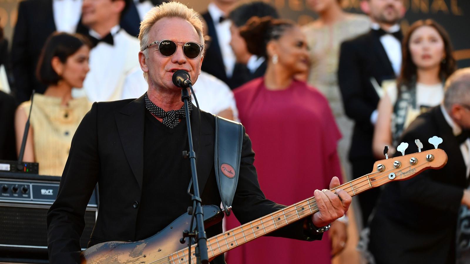 Sting Cannes-ban
Illusztráció: AFP