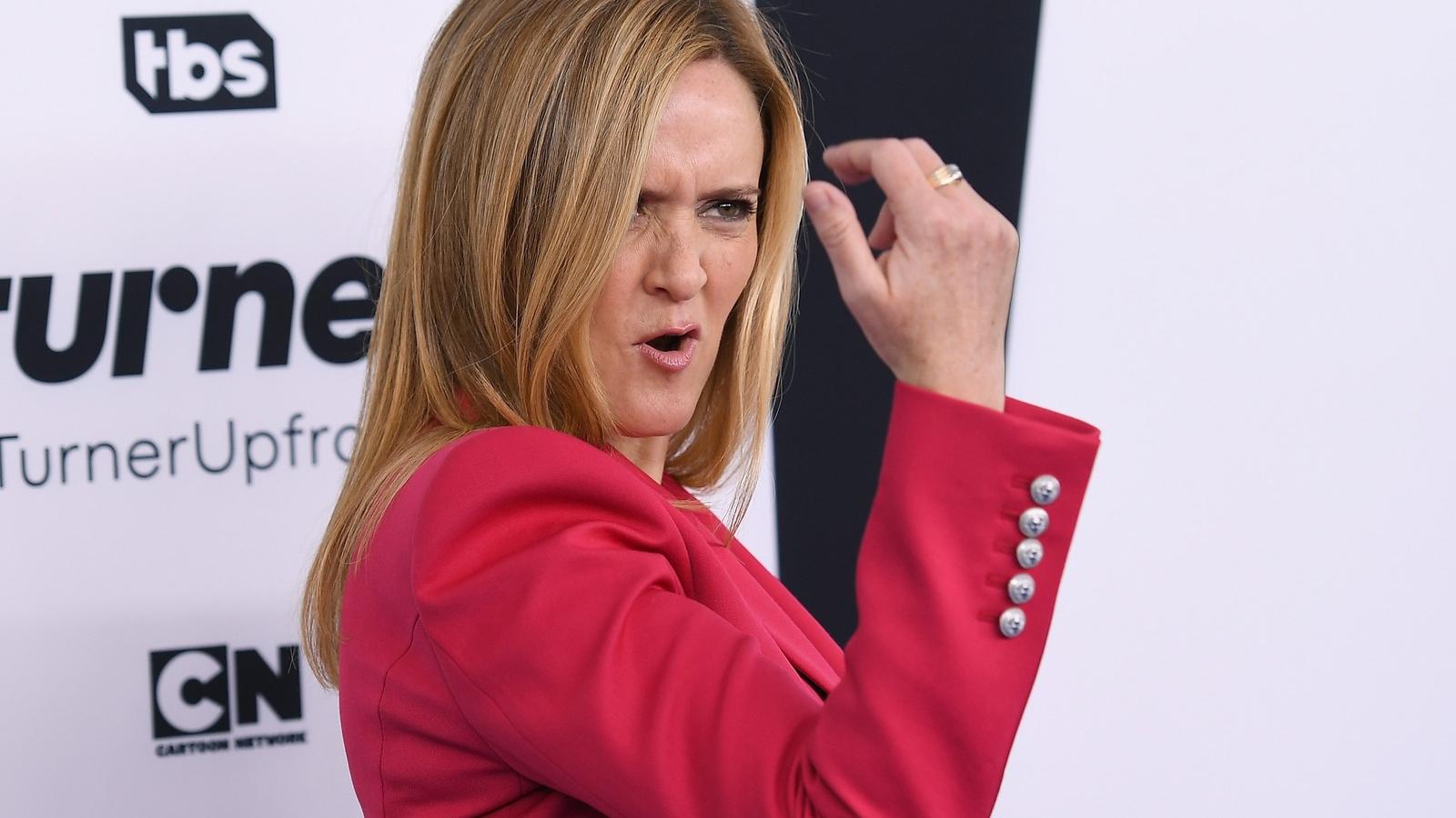 Samantha Bee újságíró Fotó: AFP