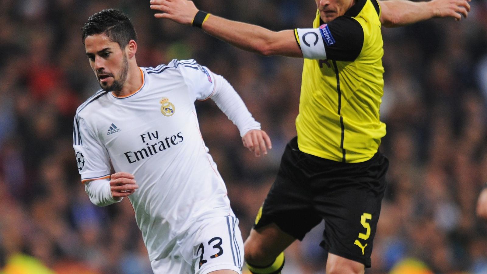 Isco (fehérben) is betalált. Fotó: Denis Doyle/Europress/Getty Images