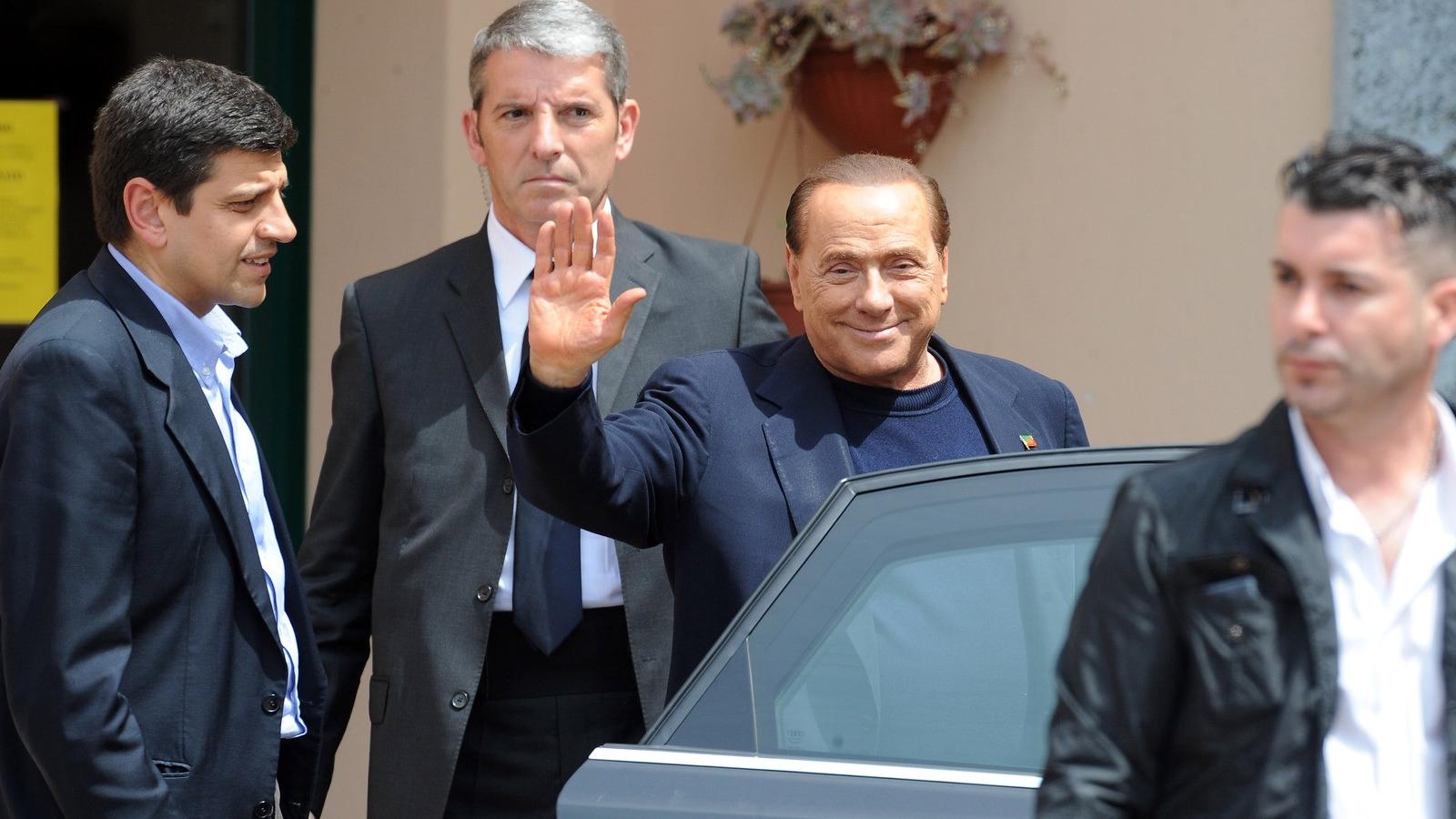 Berlusconi munkához lát... Fotó: Pier Marco Tacca, Getty Images.