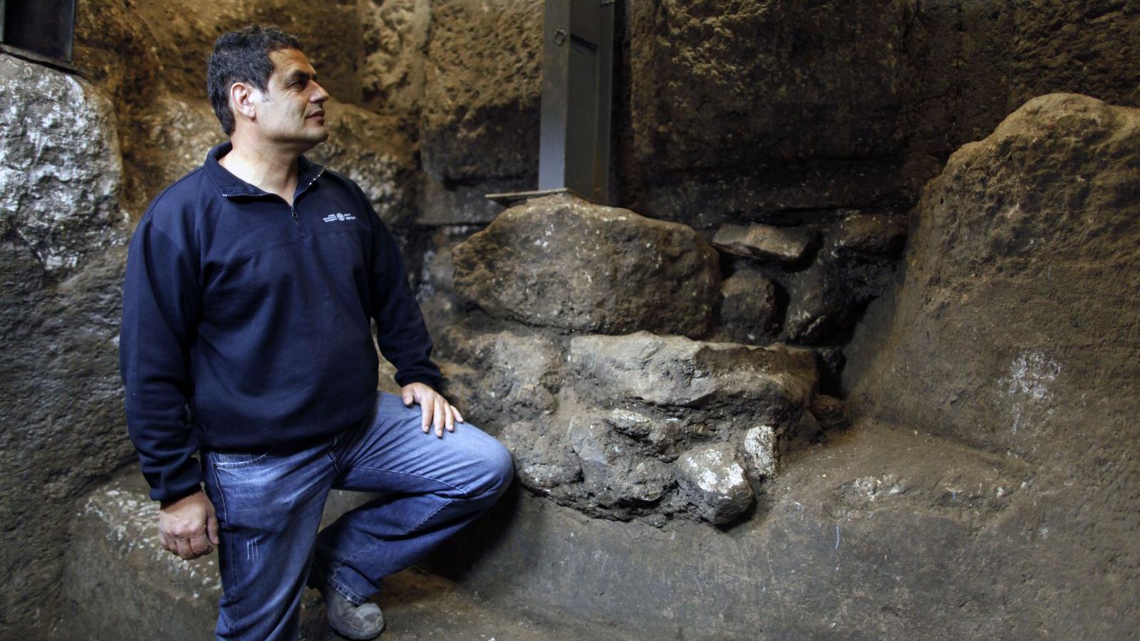 Shukron az ásatás egy korábbi szakaszában - Fotó: Gettyimages.