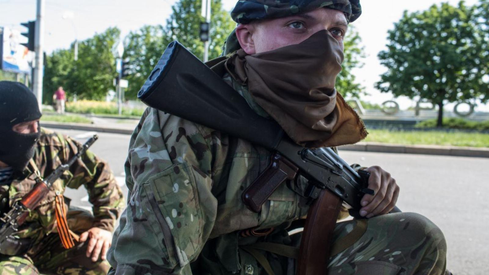 Oroszbarát szeparatisták lőhették le az ukrán IL–67-es szállítógépet FOTÓ: EUROPRESS/GETTY IMAGES/BRENDAN HOFFMAN