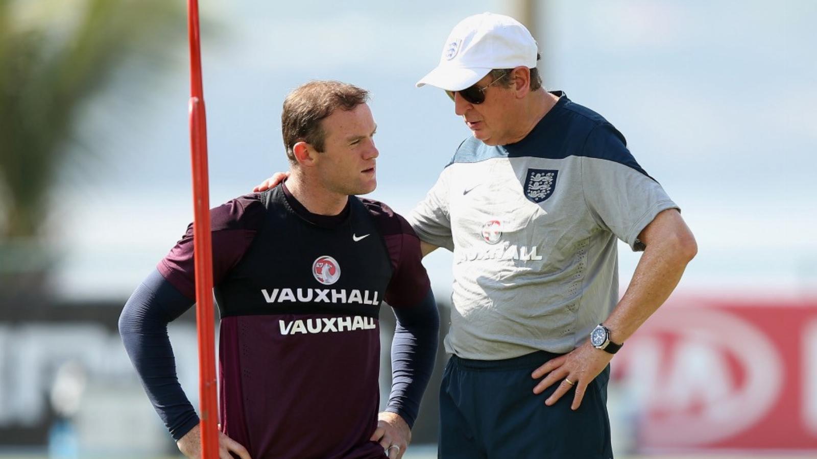 Wayne Rooney Roy Hodgson intelmeit hallgatja. Az uruk ellen végre betalál? FOTÓ: EUROPRESS/GETTY IMAGES/RICHARD HEATHCOTE