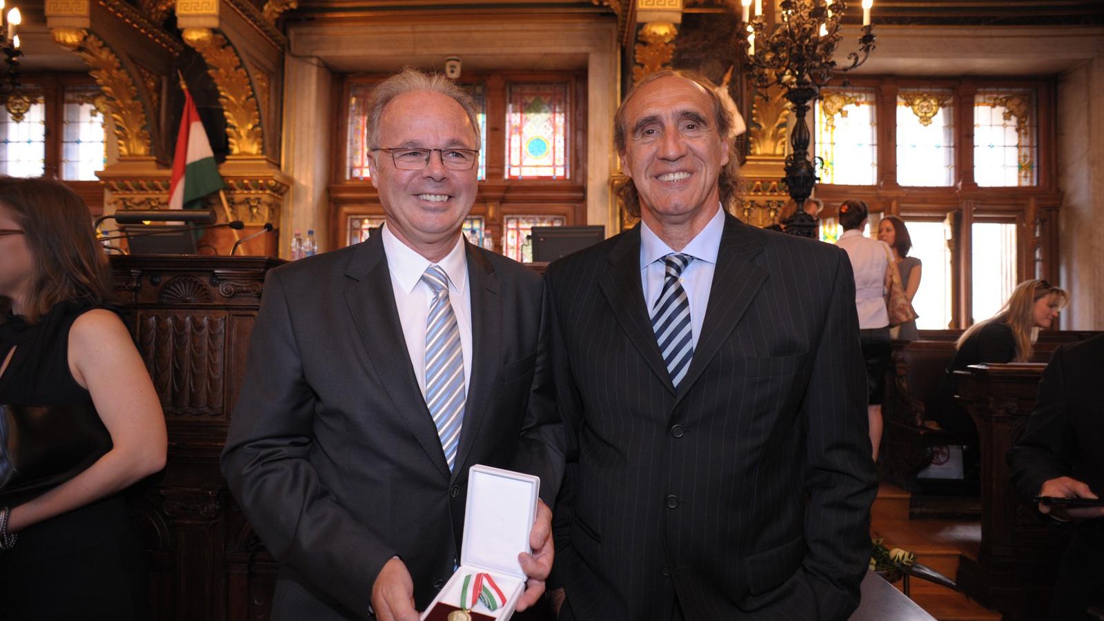 Taróczy Balázs és Faragó Tamás.