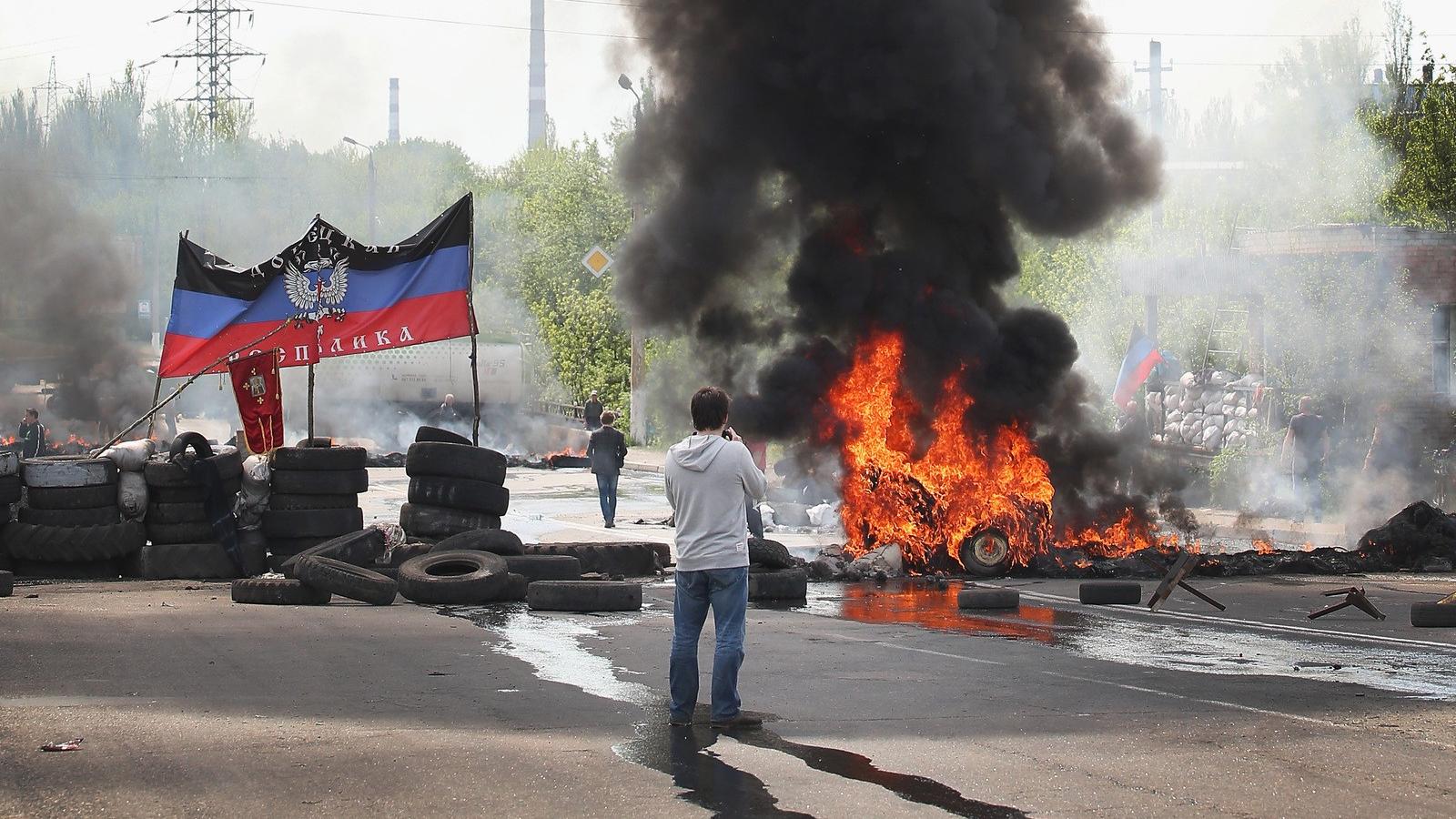 Kramatorszk 2014 nyara  Fotó: Getty Images