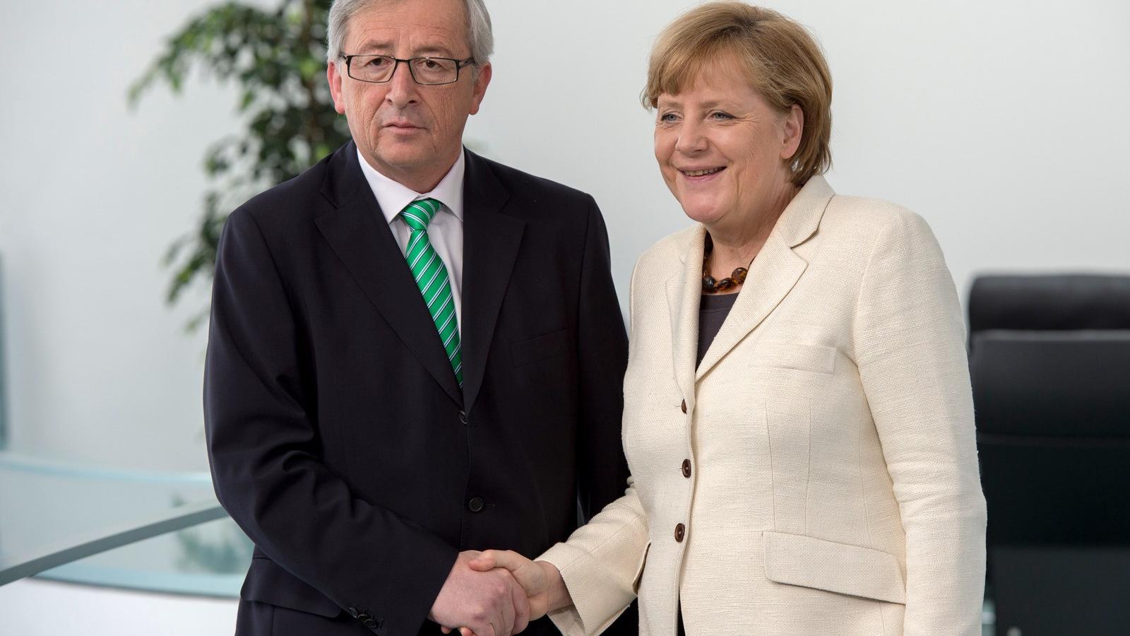 Angela Merkel és Jean-Claude Juncker  Fotó: Getty Images  