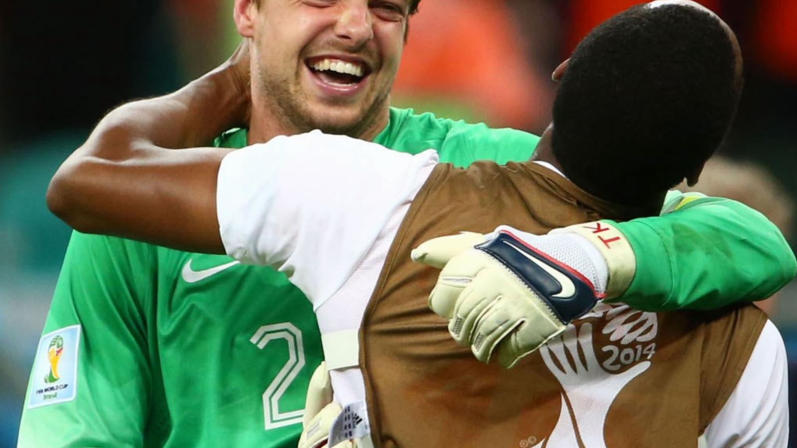 A tizenegyesölő Tim Krul 121. perben történő beállításával a holland kapitány meglepte a világot
FOTÓ: EUROPRESS/GETTY IMAGES/R