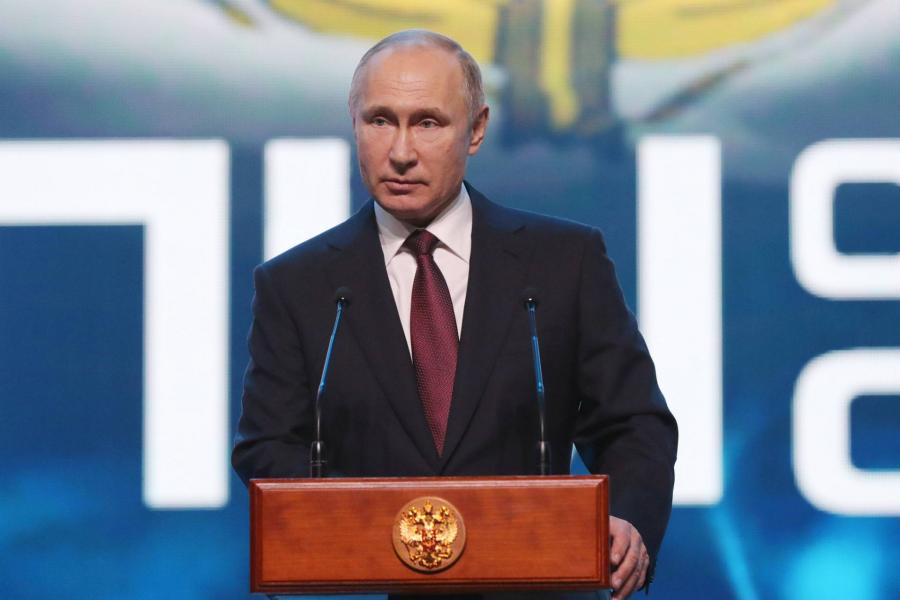 Putyin elrendelte az orosz nemzeti űrközpont létrehozását