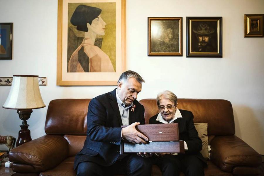 Orbántól kapta meg a Kossuth Nagydíjat Törőcsik Mari