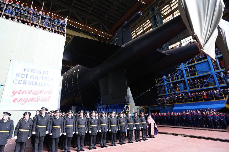 Félelmetes tengeralattjárót bocsátott vízre Oroszország