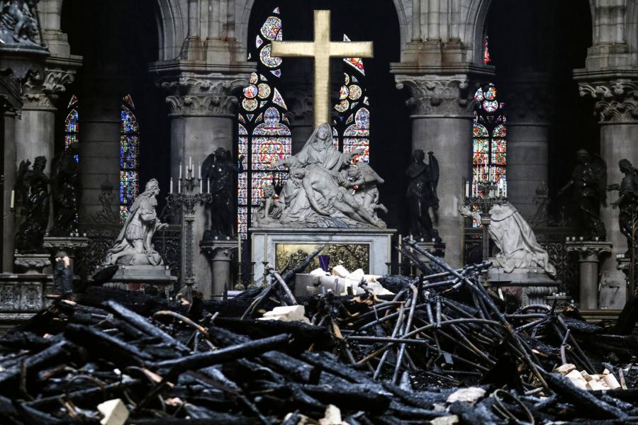 Nincs nyoma szándékosságnak a Notre-Dame katasztrófájában