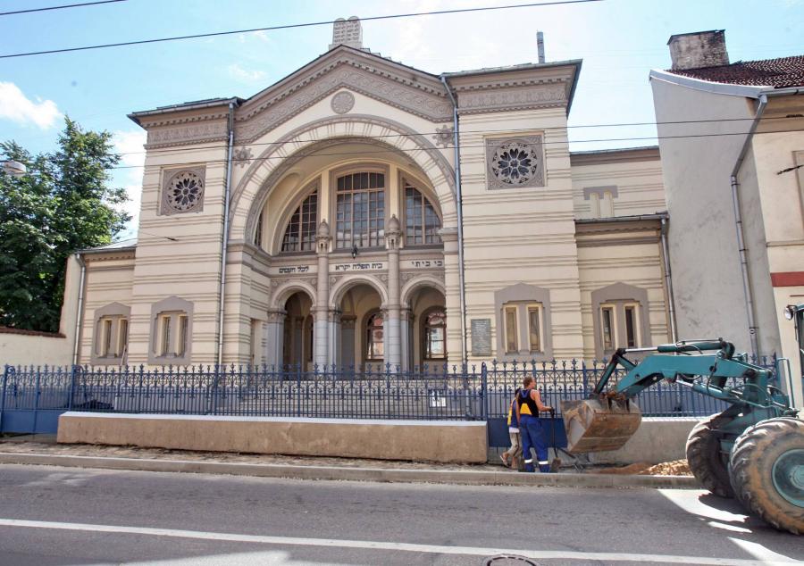 Antiszemita fenyegetések miatt határozatlan időre bezárták a vilniusi zsinagógát