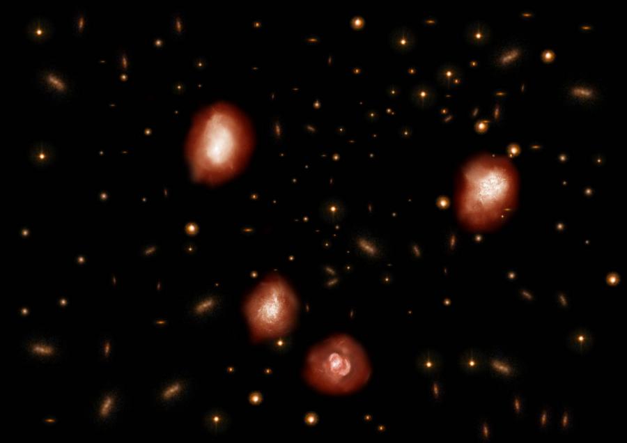 39, eddig láthatatlan ősi galaxist fedeztek fel