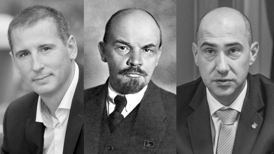 Két szombathelyi képviselő azon vitatkozgatott, melyikük hasonlít jobban Leninre