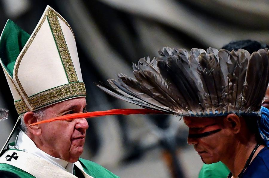 Ferenc pápa megnyitotta az Amazonas térségének szentelt vatikáni püspöki tanácskozást