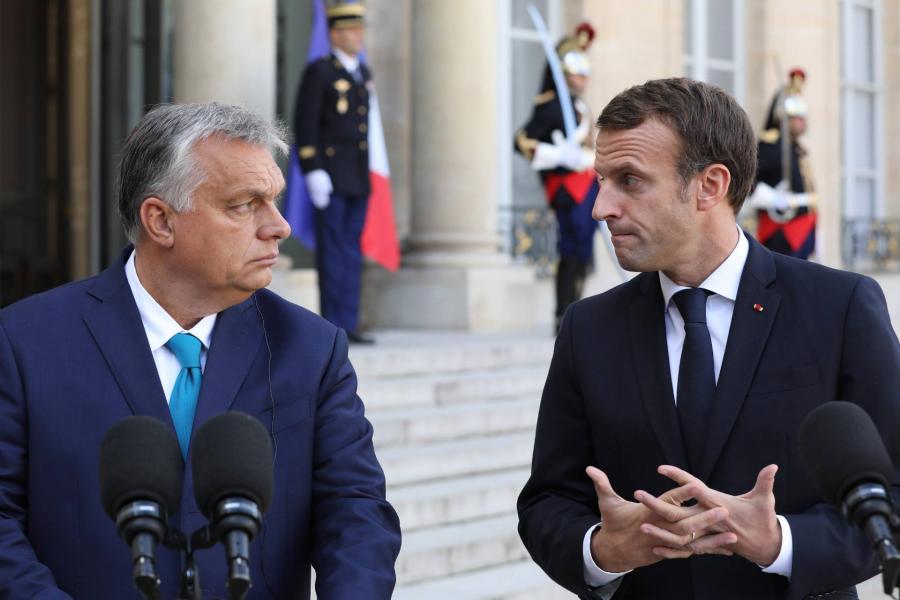 Orbán dicsérte Macront, és kerülné vele a konfrontációt