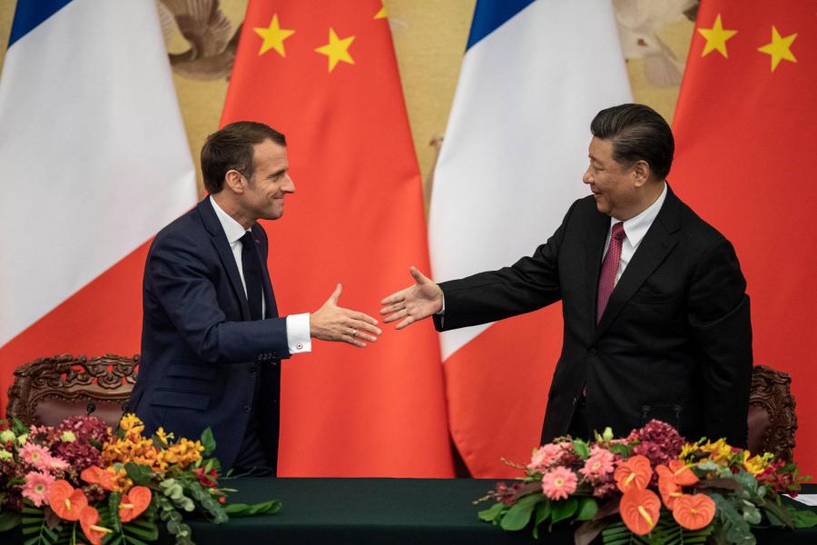 Francia-kínai fricska Amerikának