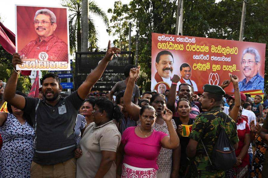 A húsvéti terrortámadások árnyékában választott elnököt Srí Lanka