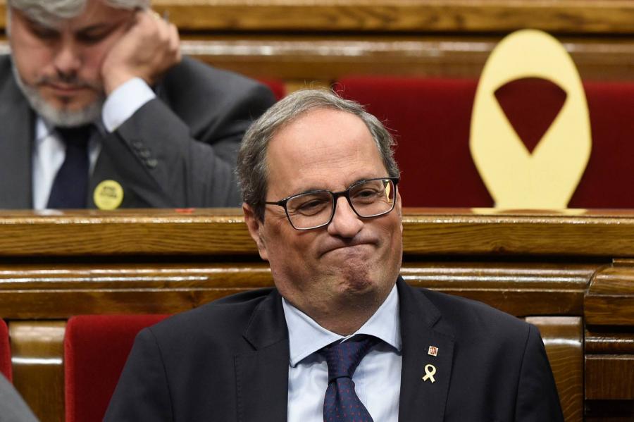 Engedetlenség vádjával állították bíróság elé a katalán elnököt