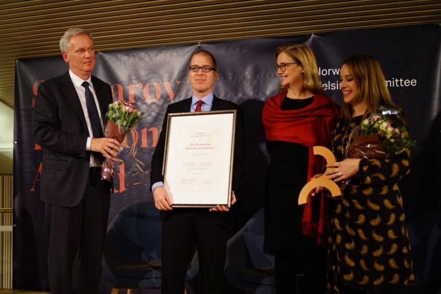 A Magyar Helsinki Bizottság kapta a norvég Szaharov-szabadságdíjat