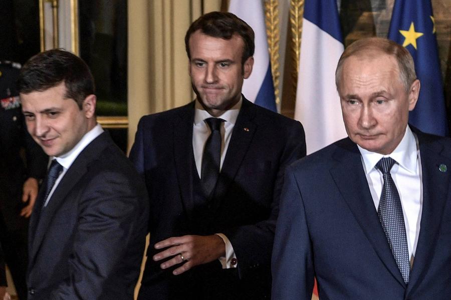 Korlátozott eredmények a párizsi normandiai négyek csúcstalálkozóján