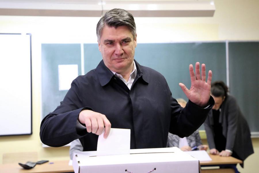 Meglepetés: a horvát ellenzéki jelölt nyerte az első fordulót