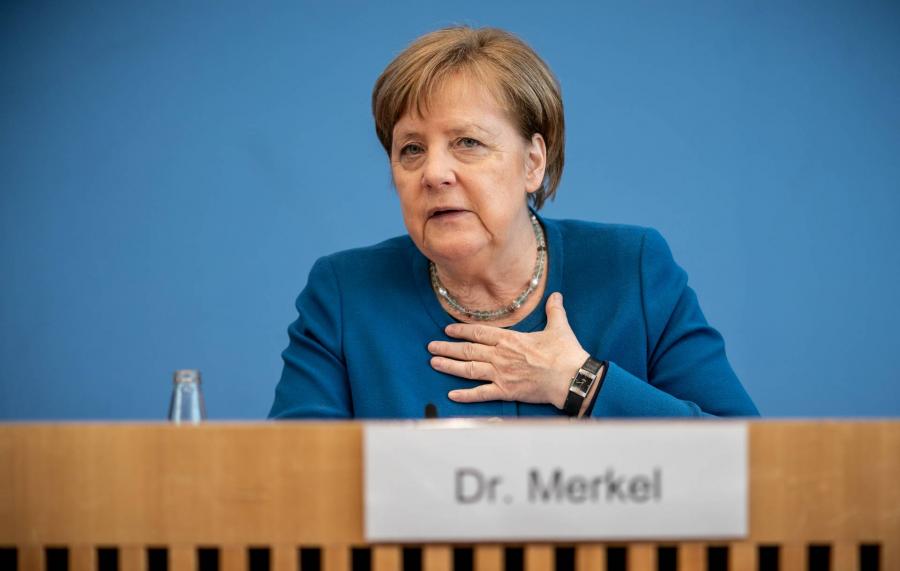 Negatív Merkel második koronavírus-tesztje