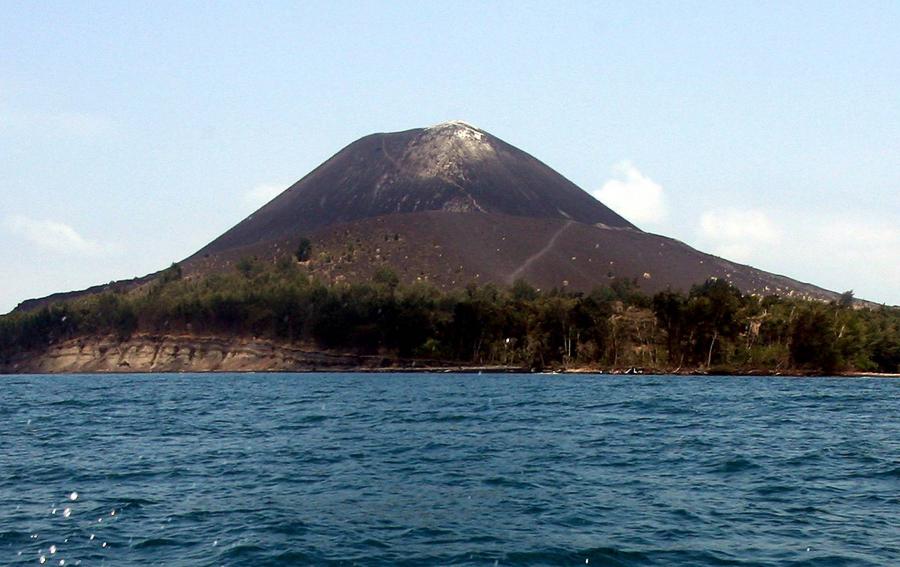 Ismét kitört az Anak Krakatau vulkán
