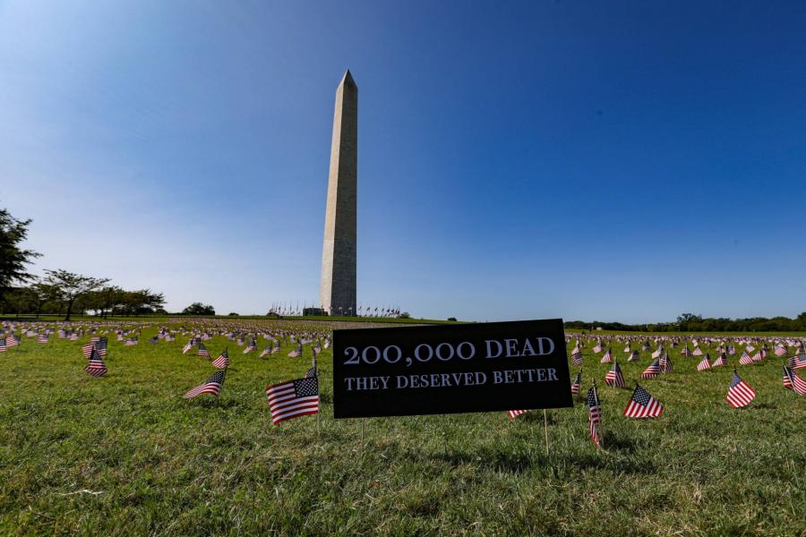 Már 200 ezer halottja van Amerikában a járványnak
