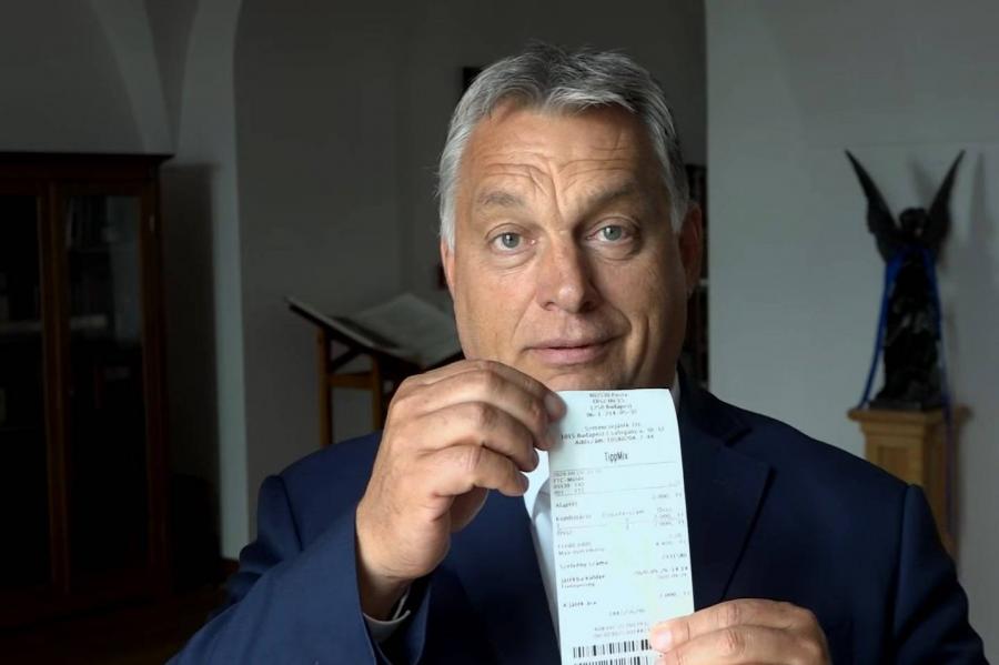 Orbán saját közösségi oldalán reklámozott szerencsejátékot (videó)
