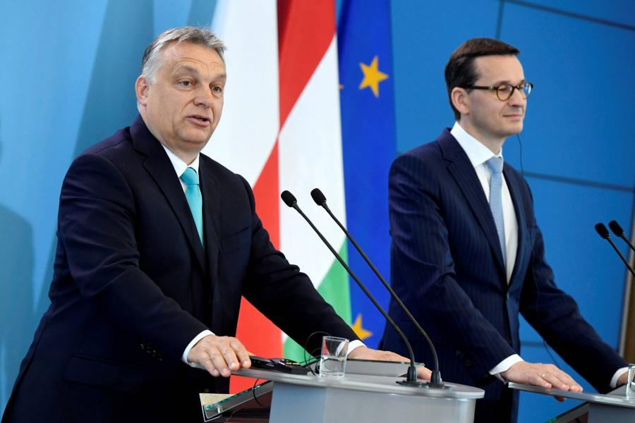 Súlyos válságot idézett elő Orbán és Morawiecki vétója