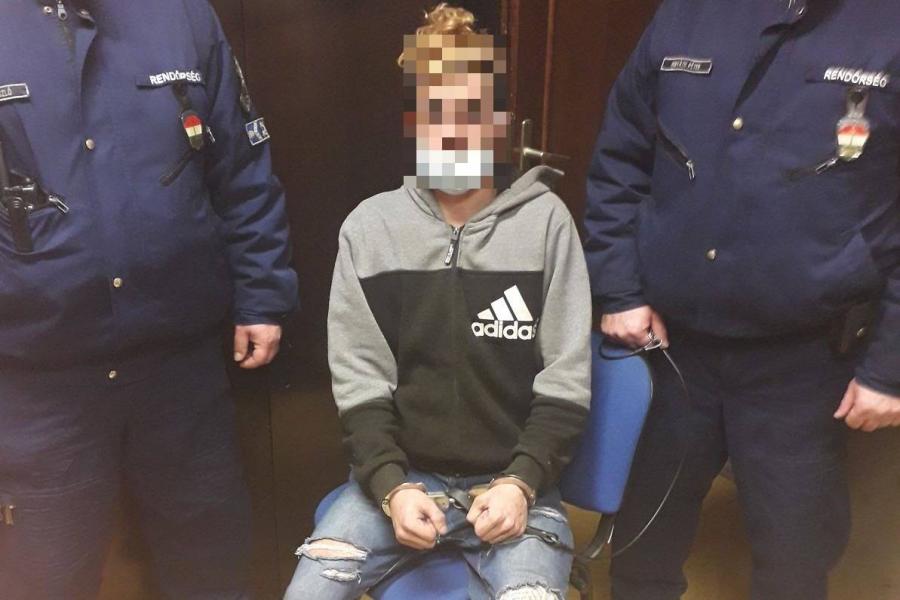 Gyógyszerért rabolt ki egy fogyatékkal élőt a 19 éves fiú Nagybörzsönyben, elfogták a rendőrök (videó)