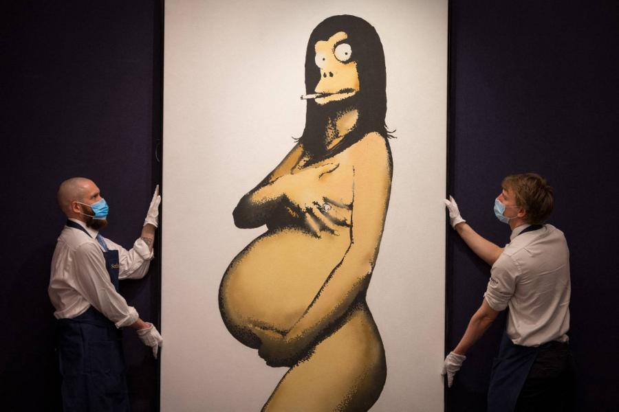 Elárverezik Munch, Picasso és Banksy képét is Londonban