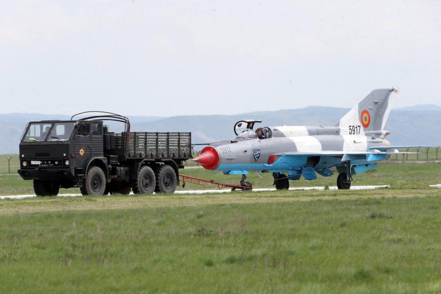 Lezuhant a román légierő egyik vadászrepülőgépe
