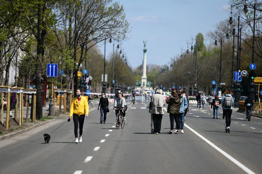 A hétvégén sétáló utca visz a Városligetből a belvárosba