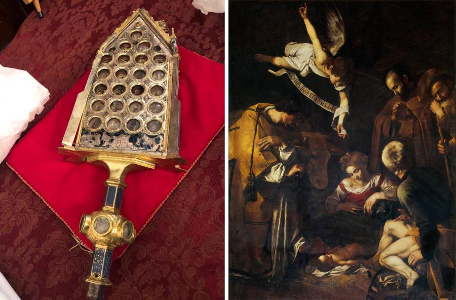 32 éve ellopott, középkori ereklyetartót találtak egy gyűjtőnél Szicíliában