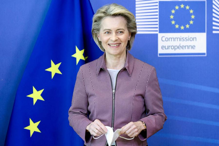Ursula von der Leyen: Az európaiak egynegyedét már beoltották
