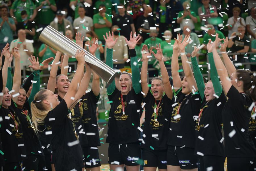 Hat év után ismét a Ferencváros nyerte a női kézilabda NB I-et