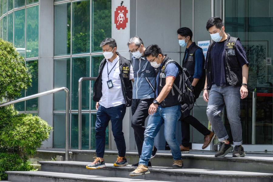 Nemzetbiztonságra veszélyes cikkek - Újabb újságírók elleni razziát tartottak Hongkongban