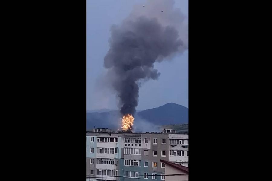 Felrobbant egy tűzijáték-raktár, egy ember meghalt Erdélyben (videó)