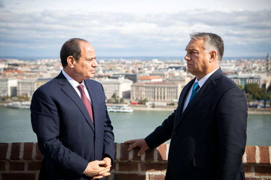 Orbán Viktor nagyszerű vezető az egyiptomi elnök szerint